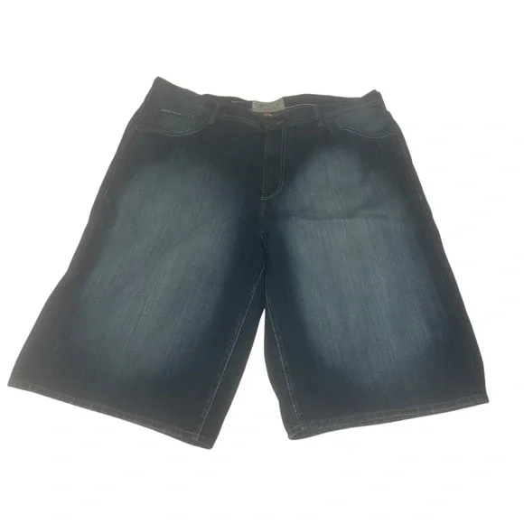 Ecko Unlimited Green Camouflage Jean Y2K Shorts